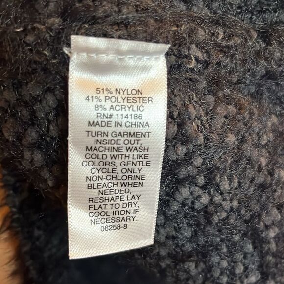 NWT JUNIORS XXL ARIZONA JEAN CO CROPPED  THICK,FUZZY ,SOFT Holiday SWEATER - Picture 9 of 12